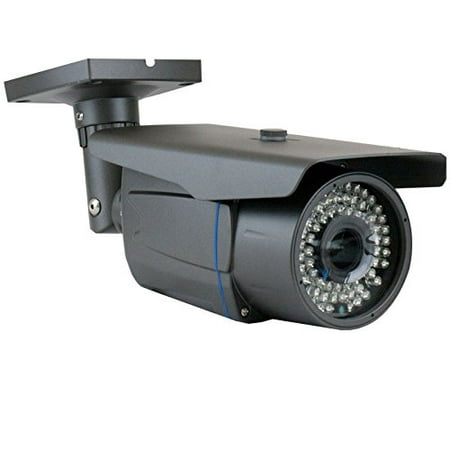 GW Security 2.1MP 1080p 4-in-1 HD TVI / AHD / CVI / 960H 1200TVL CCTV Outdoor Weatherproof Security Camera, 2.8-12 mm Varifocal Zoom Lens, 72 LED, 196-Feet IR