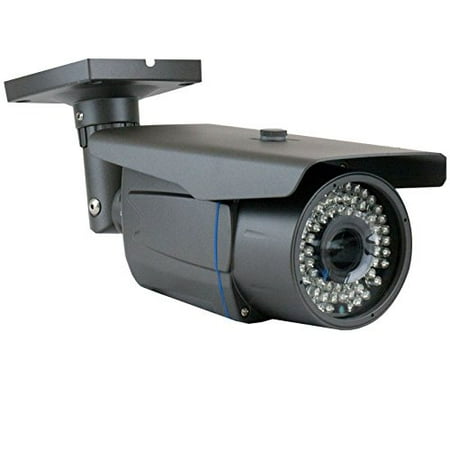 GW Security 2.1MP 1080p 4-in-1 HD TVI / AHD / CVI / 960H 1200TVL CCTV Outdoor Weatherproof Security Camera, 2.8-12 mm Varifocal Zoom Lens, 72 LED, 196-Feet IR Distance