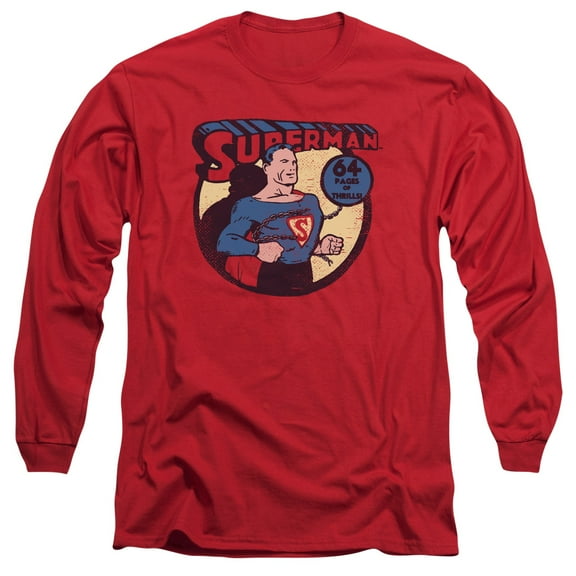 Dc - Superman 64 - Long Sleeve Shirt - Small