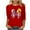 Red, variant on Xixinqiwan Easter Clothing for Women,Womens Plus Size Bunny Graphic Tees Happy Easter Bunny Hare Tops Funny Spring Shirts