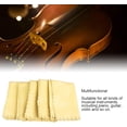 thumbnail image 3 of ZOUSSIQI Musical Instrument Cleaning Cloth, Microfiber Musical Instruments Polishing Cloth for Guitar Bass Violin Piano Clarinet Trumpet Sax Universal(Yellow) CA919-60431, 3 of 8