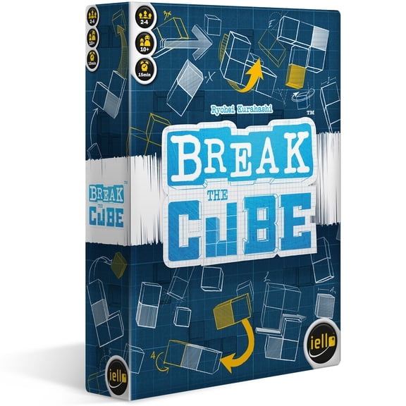 Break the Cube - Puzzle Solving Game, Kids & Family, Iello Games, Ages 10 , 2-4 Players, 15 Min