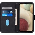 thumbnail image 5 of Compatible with Samsung Galaxy A12 5G Wallet Case with Card Holder Leather with Kickstand Phone Case for Women Men Durable Magnetic Protective Case for Samsung Galaxy A12 5G Black YBS, 5 of 14