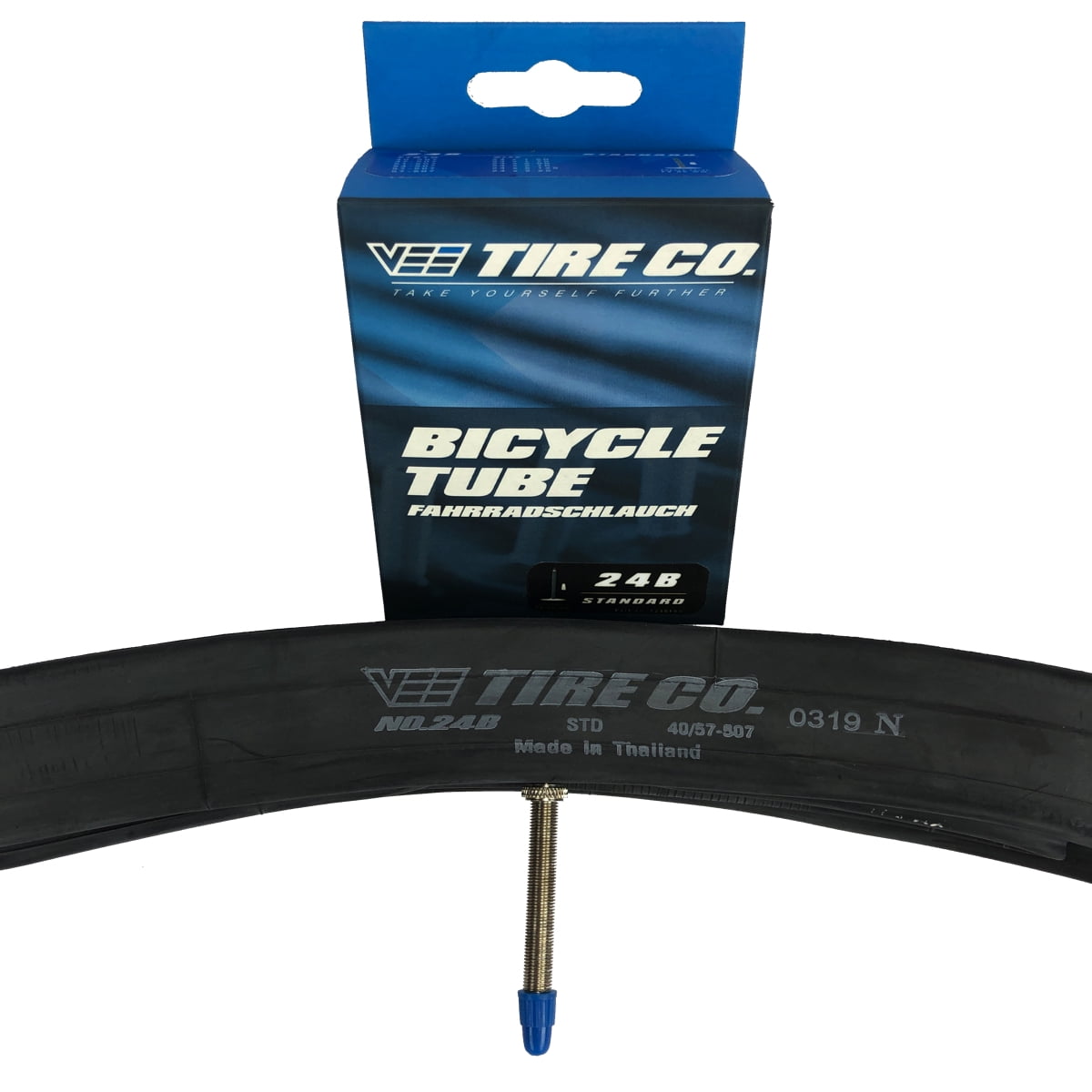Pair (2) 24x1.50 Vee Tire 24 inch Bike Tire Bicycle Inner Tube Presta