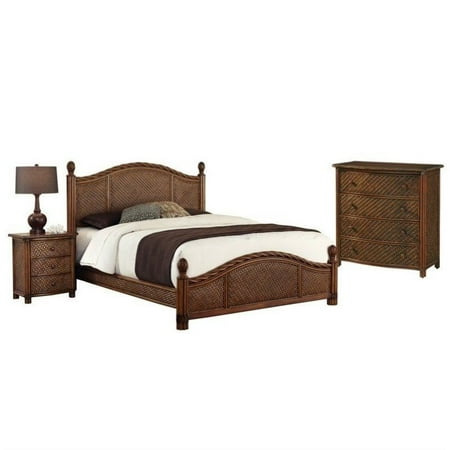 Home Styles Marco Island 3 Piece Wicker Bedroom Set In Cinnamon King Canada - Queen Size Wicker Bedroom Set Home Styles Marco Island 3 Piece Wicker Bedroom Set In Cinnamon King Canada - Queen Size Wicker Bedroom Set