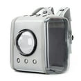 thumbnail image 1 of Pet Transparent Backpack Breathable Portable Cat Bubble Bag Dog Carrier Backpack, 1 of 10