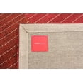 thumbnail image 3 of ECARPETGALLERY 4'8" x 6'7" Transitional Collage Handmade Area Rug for Living Room, Dining Room and Bedroom in Red, 3 of 9