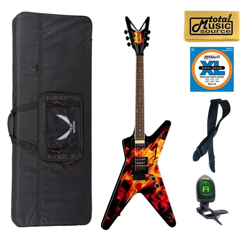 Dean ML ハードケース　Dimebag Dean Dimebag Dime O Flage ML Electric Guitar, Hard Case