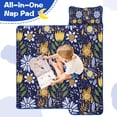 thumbnail image 4 of Pioneer Flower Floral Print Pattern Toddler Nap Mats for Kids Preschool,Sleeping Mat Bag or Kids,Toddler Sleeping Bag,Toddler Nap Mat or Daycare, 4 of 6