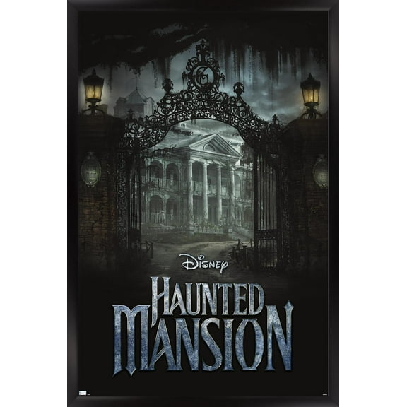 Disney Haunted Mansion - Mansion Wall Poster, 22.375" x 34" Framed