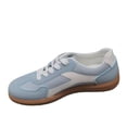 thumbnail image 2 of Women's Soft Sole Sneakers with Round Toe for Casual Comfort in Spring and Fall Outdoor Wear, 2 of 6
