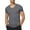 Gray, variant on T Shirt Bra Mens V Neck Shirts Short Sleeve Casual Stylish Beach T Shirt Summer Hippie Tops