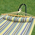 thumbnail image 2 of Bliss Hammocks Caribbean Hammock w/ Pillow - Blue, Size 80" L x 48" W, 2 of 4