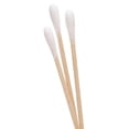 thumbnail image 3 of [25 PACK] Wooden Cotton Swabs (600 Count) - Biodegradable Cotton Buds, Dual Cotton Tipped Eco Friendly, Made with 100% Wood Great for Makeup, Ears, Cleaning, 3 of 3
