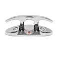 thumbnail image 2 of Boat Folding Cleats, 316 Stainless Steel Flip-up Marine Dock Rope Cleats Stainless Steel With Bolts And Nuts ,Compact Safe Design, 2 of 5