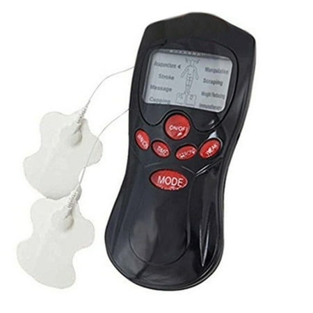 Portable EMS Electronic Pulse Massager Device for Physical Therapy Back and Neck Pain Relief