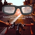 thumbnail image 5 of 3-Pack Motorcycle Riding Glasses, Family-friendly - 100% UV Windproof/Dustproof Goggles with Foam Cushion for Cycling, Biking, Outdoor Sports(Clear,Gray,Yellow), 5 of 7