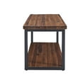 thumbnail image 4 of Alaterre Furniture Claremont 40" Rustic Wood Bench with Low Shelf, 4 of 8