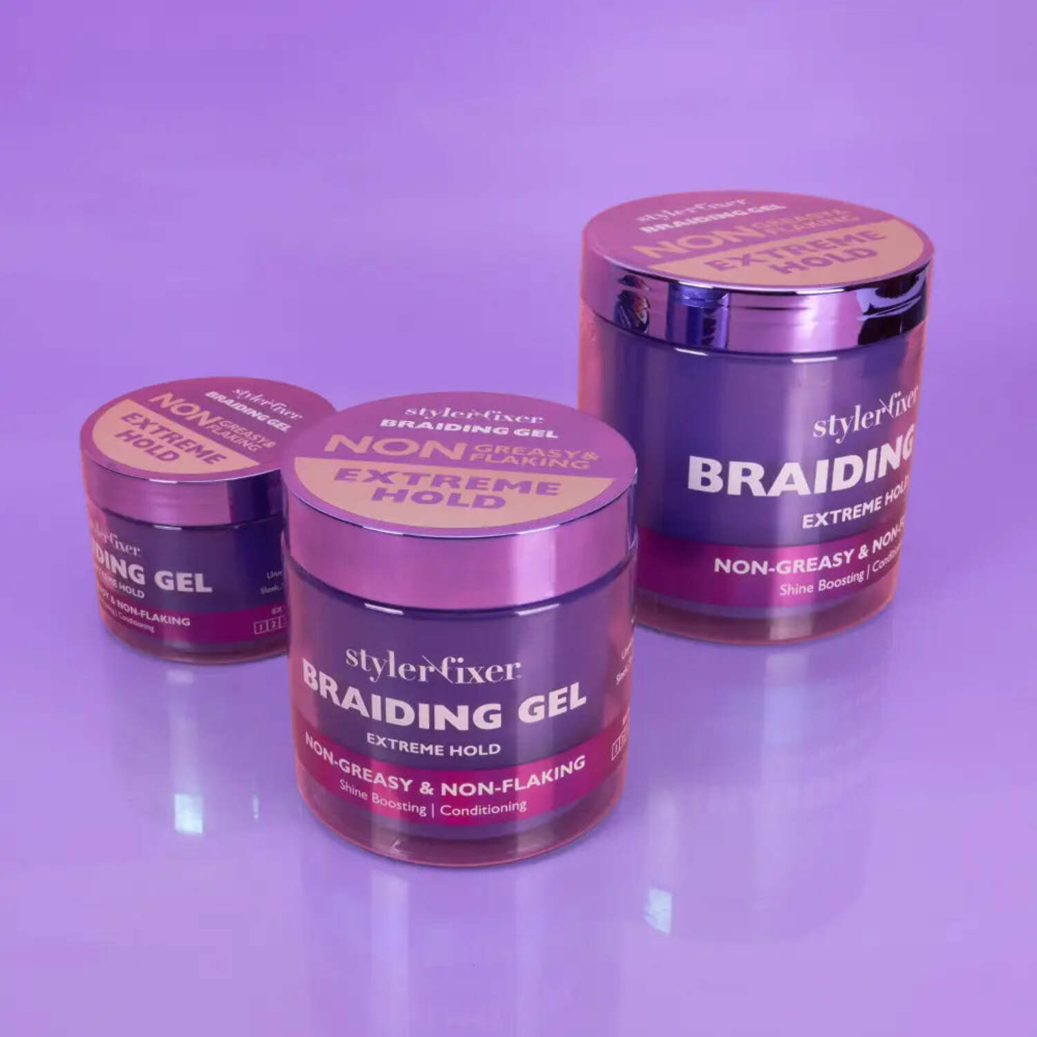Red By Kiss Styler Fixer Braiding Gel Enhanced – Extra Firm Hold