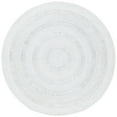 thumbnail image 4 of SAFAVIEH Cape Cod Salome Geometric Polyester Area Rug, Ivory, 7' x 7' Round, 4 of 4