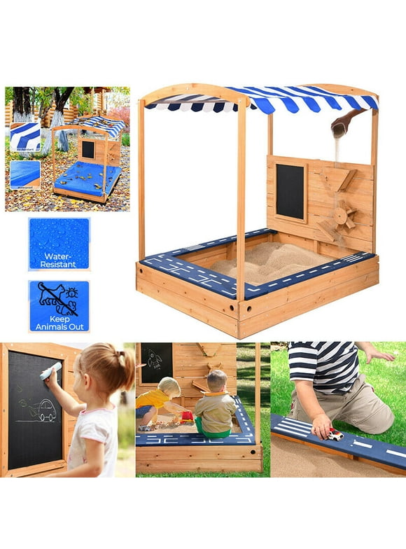 Wooden Sandboxes in Manual Shelves Toys