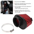 thumbnail image 2 of SHENMO Mushroom Head Engine Air Cleaner Filter Accessory Fit for Honda51mm/2.01in, 2 of 6