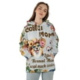 thumbnail image 4 of Corgi Mom Like a Normal Mom Except Much Cooler Happy Mother's Day All Over Print 3D Hoodie Unisex Merch Hoodies Welsh Corgi Dog Lover Gifts Idea - 02004, 4 of 6
