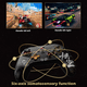 thumbnail image 5 of Mando inalámbrico para videojuegos con doble vibración de 800 Hz y 6 ejes para Switch/iOS/Android/PC con joystick Hall, 5 of 11