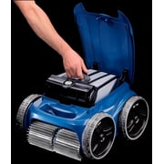 Polaris F9550 Sport Robotic Inground Swimming Pool Cleaner with Remote & Caddy