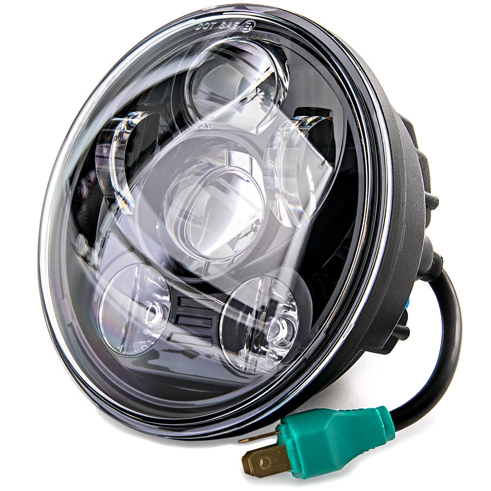 53/4" LED Projection Daymaker Headlight For Harley Sportster XL 883 1200 Dynafor Harley
