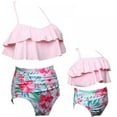 thumbnail image 6 of GYRATEDREAM Mother Daughter Swimwear Family Matching Girls Swimsuit Women Bikini Set, 6 of 10