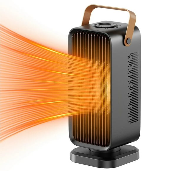 Chauffage pour la Maison 1200 W Chauffage Rapide avec Protection contre la Surchauffe et le Renversement Chauffage Électrique Portable pour Chambre et Salon, Chauffage Rapide