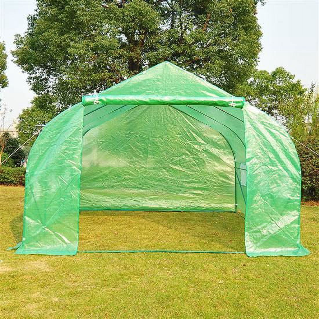 CB16255 Portable Garden Walk-in Steeple Greenhouse - 12 x 10 x 7 ft.