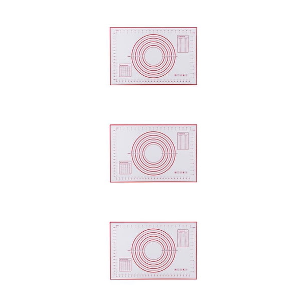 Monstrate Cake Biscuit Pastry Non-stick Silicone Kneading Kitchen Accessories Rolling Tool Baking Portable Pad Mat Sheet Type1 NO1 Monstrate CBP079222