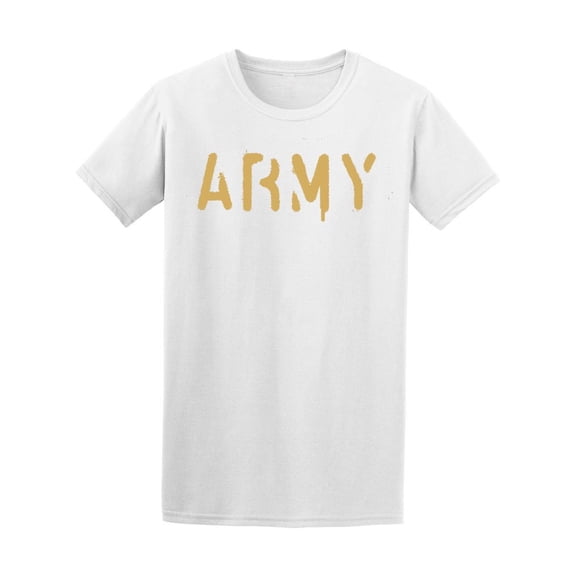 The Word Army In Graffiti Style Tee Men's -Image by Shutterstock