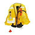 thumbnail image 2 of Top Safety Adult Life Jacket with Whistle - Manual Version Inflatable Lifejacket Life Vest PFD for Boating Fishing Kayaking Canoeing Sailing Paddle Boarding SUP Water Ski Light Weight Adjustable Size, 2 of 5