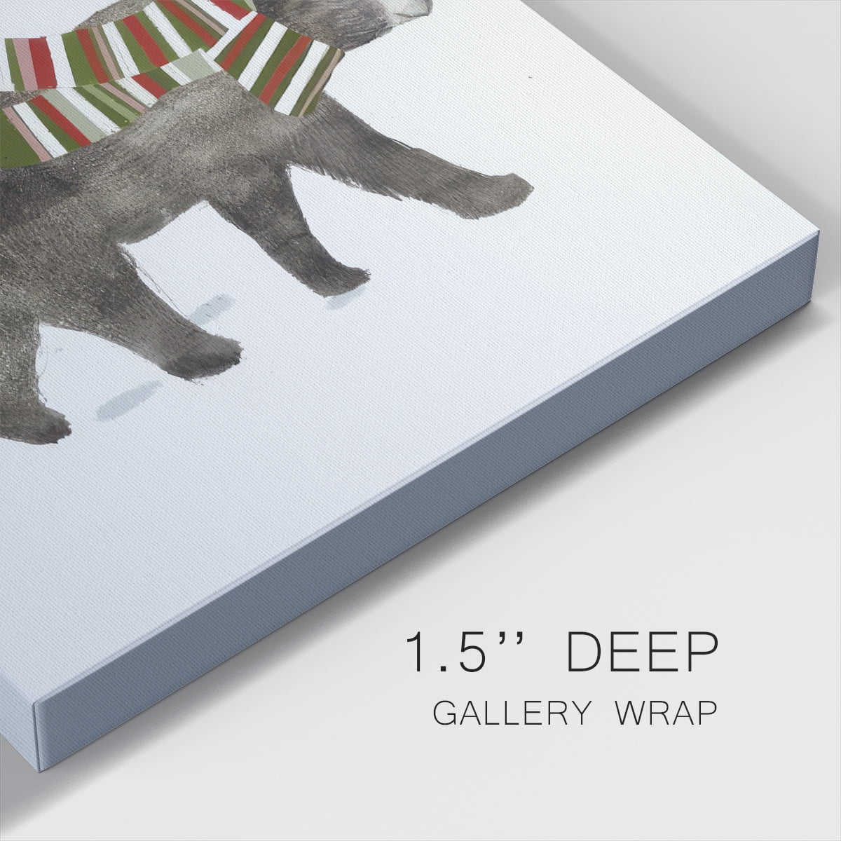 Woodland Christmas I- Gallery Wrapped Canvas