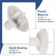 thumbnail image 4 of 5Pcs Conectores de codo para manguera de drenaje de aire acondicionado con anillo de goma para unidades mini-split y unidades de aire acondicionado de ventana 25mm, Blanco, 4 of 6