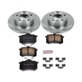 thumbnail image 3 of Power Stop Rear Stock Replacement Brake Pad and Rotor Kit KOE4845, 3 of 8