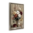 thumbnail image 2 of Stupell Industries Farmhouse Vintage Arrangement with Stripes Brown Floating Frame Canvas Art, 17 x 25, by Petals Prints Design, 2 of 8