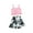 Pink, variant on Cute Flamingo Toddler Baby Girls Pink Vest Crop Tops Flower Shorts Pants Outfits Set Clothes