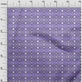 thumbnail image 3 of oneOone Cotton Flex Medium Purple Fabric Block Dress Material Fabric Print Fabric By The Yard 40 Inch Wide, 3 of 6