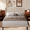 Beige-2, variant on Lofka Full Size Bed Frame with Upholstered Headboard, Metal Bed Frame with Wooden Slats, Beige