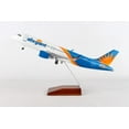 thumbnail image 6 of SKYMARKS ALLEGIANT A320 1/100 NEW LIVERY W/WOOD STAND GEAR, 6 of 6