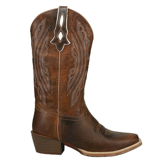 Justin Women's Rein Waxy Western Boot Square Toe - L2962 10 1/2 M US