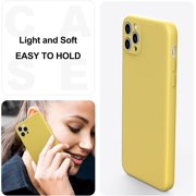 for iPhone 12 Mini Case, Thin Liquid Silicone Case,Shockproof,Slim Thin Phone Case for iPhone 12 Mini, Full Body Screen Camera Protective Cover-Green 2-IP12mini-13