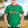 thumbnail image 5 of Kids USA 250th Anniversary Stars and Stripes Graphic T Shirt for Boys Crew Neck Short Sleeve Casual Summer Tee Green 3 Years-4 Years, 5 of 5