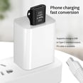 thumbnail image 1 of pitrice Adaptateur de Charge Mini Téléphone USB vers Type-C Convertisseur Portable USB 3.0 Alliage d'Aluminium, Noir, 1 of 6