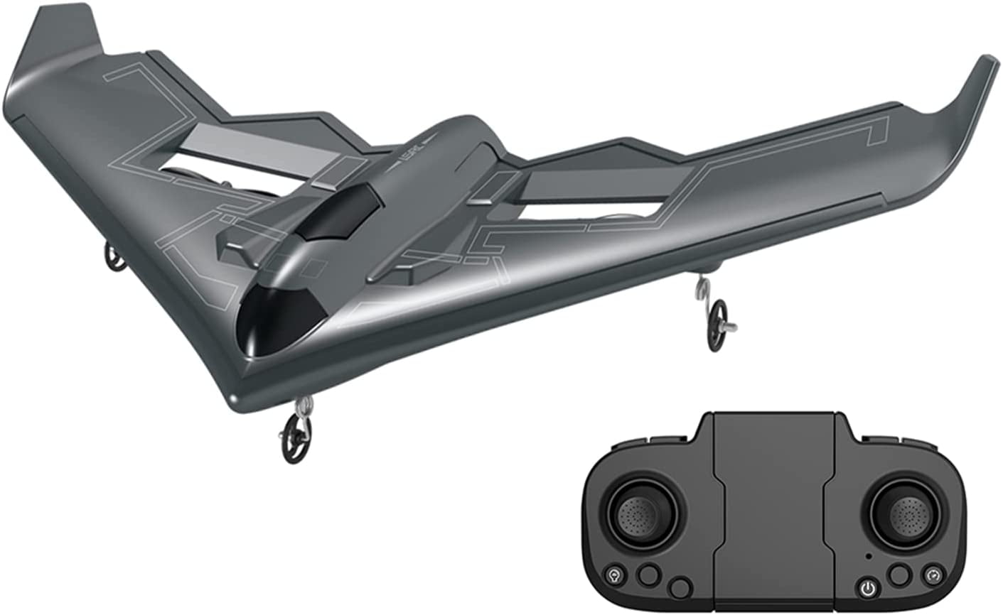 B2 RC Plane B2 Spirit Stealth Model Plane Jet Toy Drone 2.4Ghz Foam