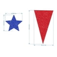 thumbnail image 2 of Star Garland Banner Streamers Red White and Blue, Patriotic Decorations for 4th of July, Independence Day, Labor Day, Veterans Day, Memorial Day, 2 of 5